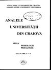Analele Universitatii din Craiova Seria Psihologie - Pedagogie, nr. 7 - 8